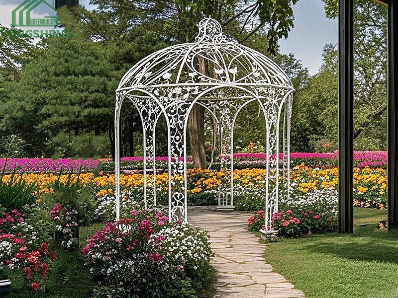 metal garden gazebo, metal gazebo, garden gazebo